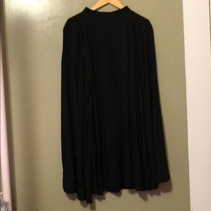 Black Cape Dress